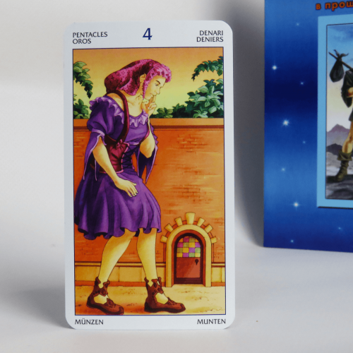 Великий подарунковий набір - Карти ТАРО 78 Дверей + Книга (детальна інструкція)