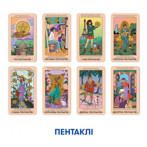 Карти ТАРО ORNER x WYSPELL «НЕЗАЛЕЖНІ»